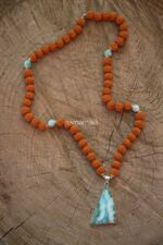 54 Larimar Rudraksha