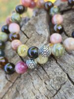 bracciale tormalina multicolore