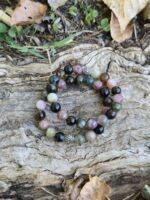 bracciale tormalina multicolore