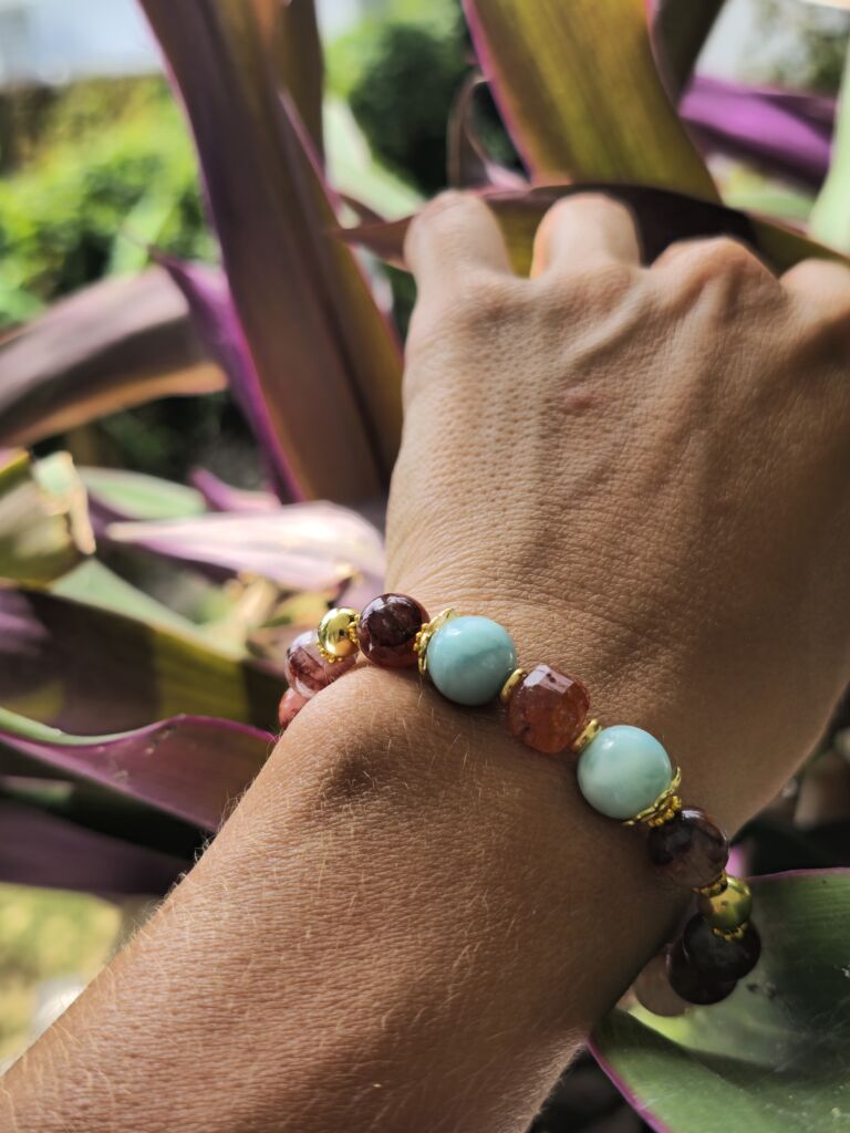 Quarzo Ematoide Larimar