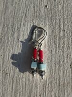 orecchini larimar corallo