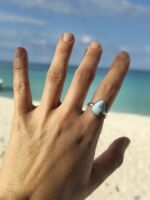 Anello Larimar #4 - Size 1,7 - immagine 8