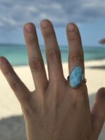 Anello Larimar #5 - Size 1,8 - immagine 6