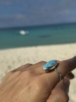 Anello Larimar #5 - Size 1,8 - immagine 7