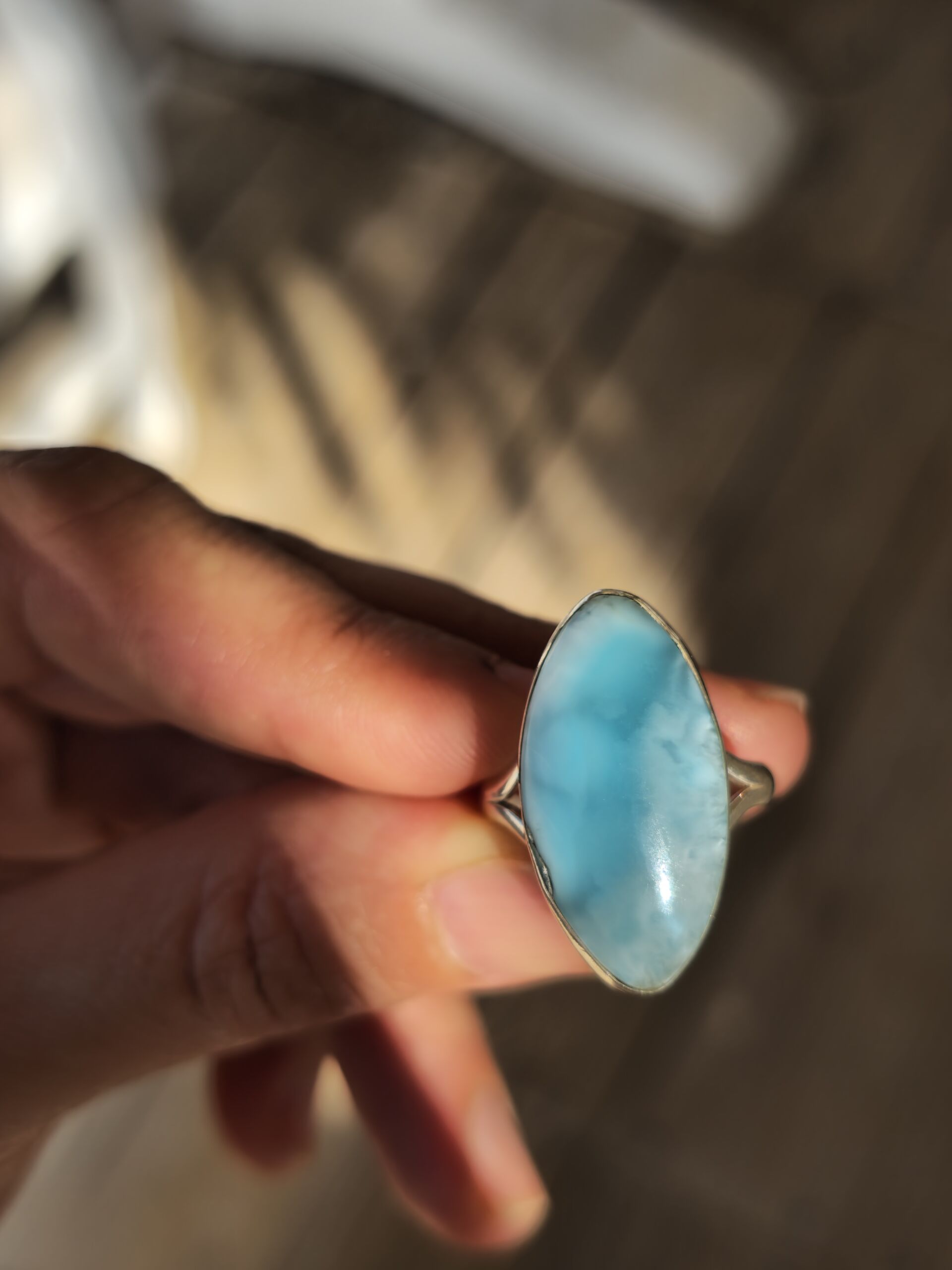 anello larimar 6_ (9) Anello Larimar #6 - Size 1,85 - immagine 6