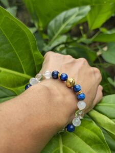 bracciale cianite labradorite quarzo