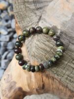 bracciale eliotropio (sangue di drago)