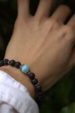 bracciale larimar lava