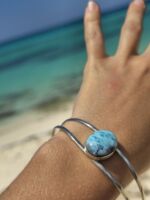 Bracciale rigido Larimar #2 - immagine 6