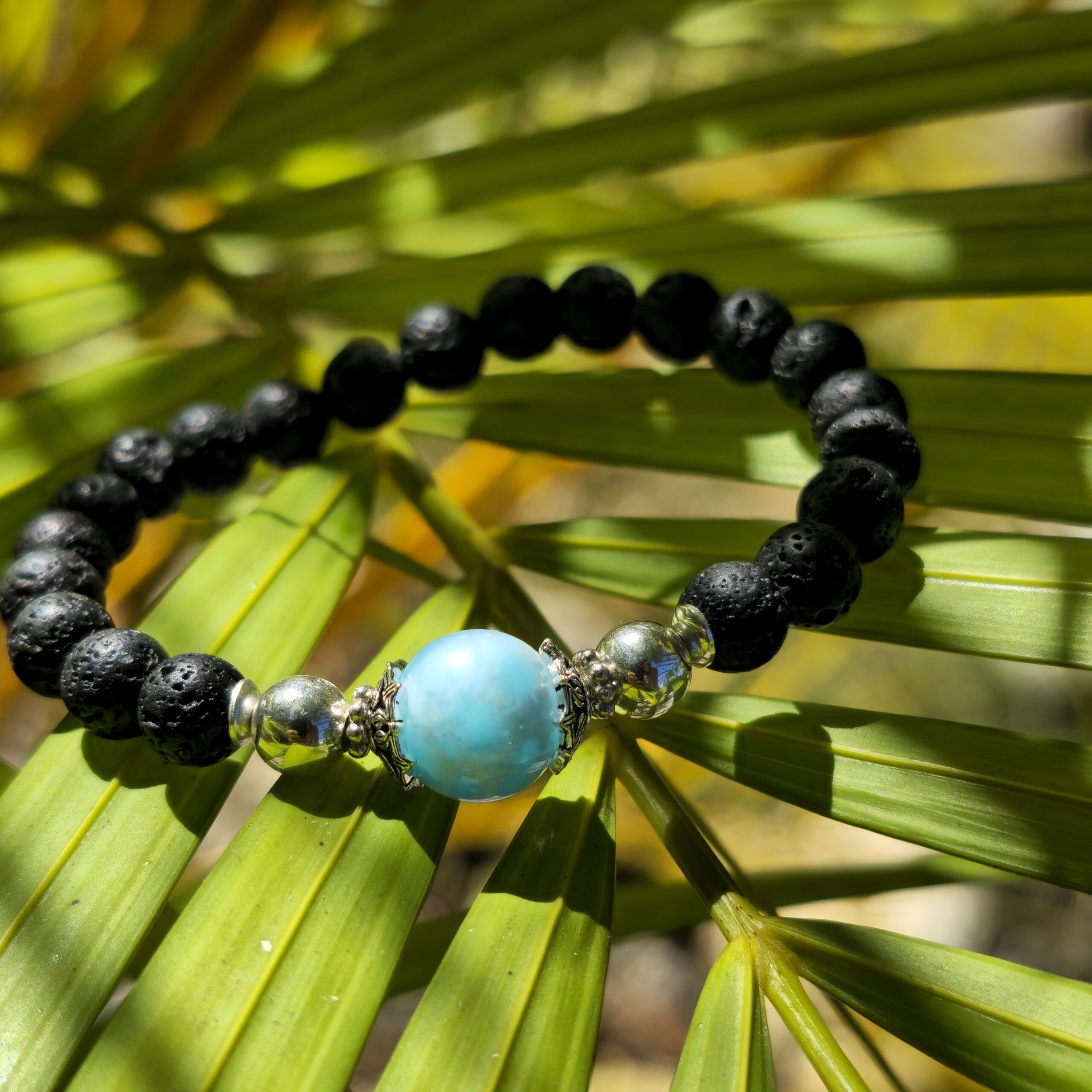 bracciale lava larimar (2) bracciale lava larimar