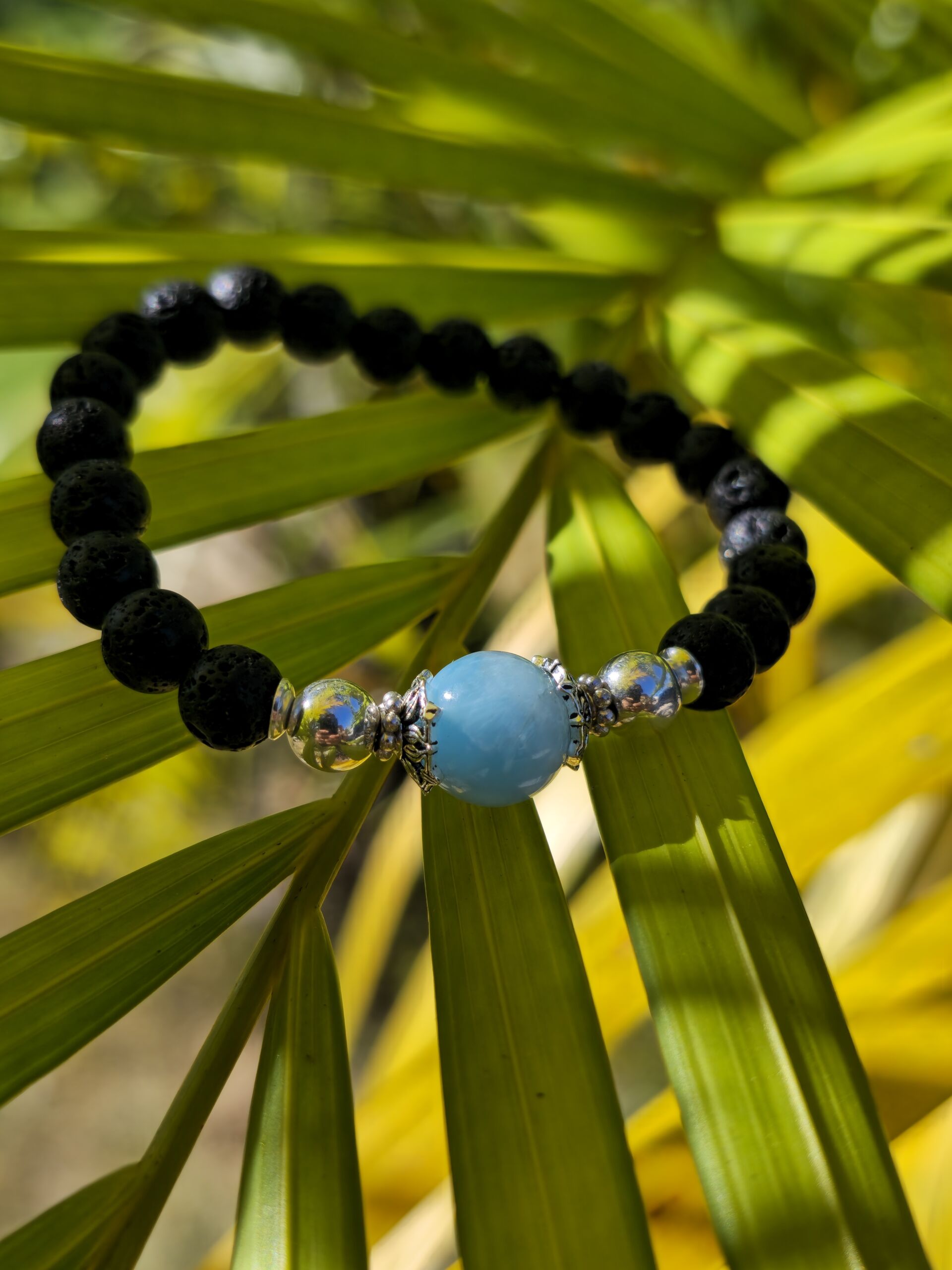 bracciale lava larimar bracciale lava larimar