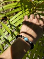 bracciale lava larimar