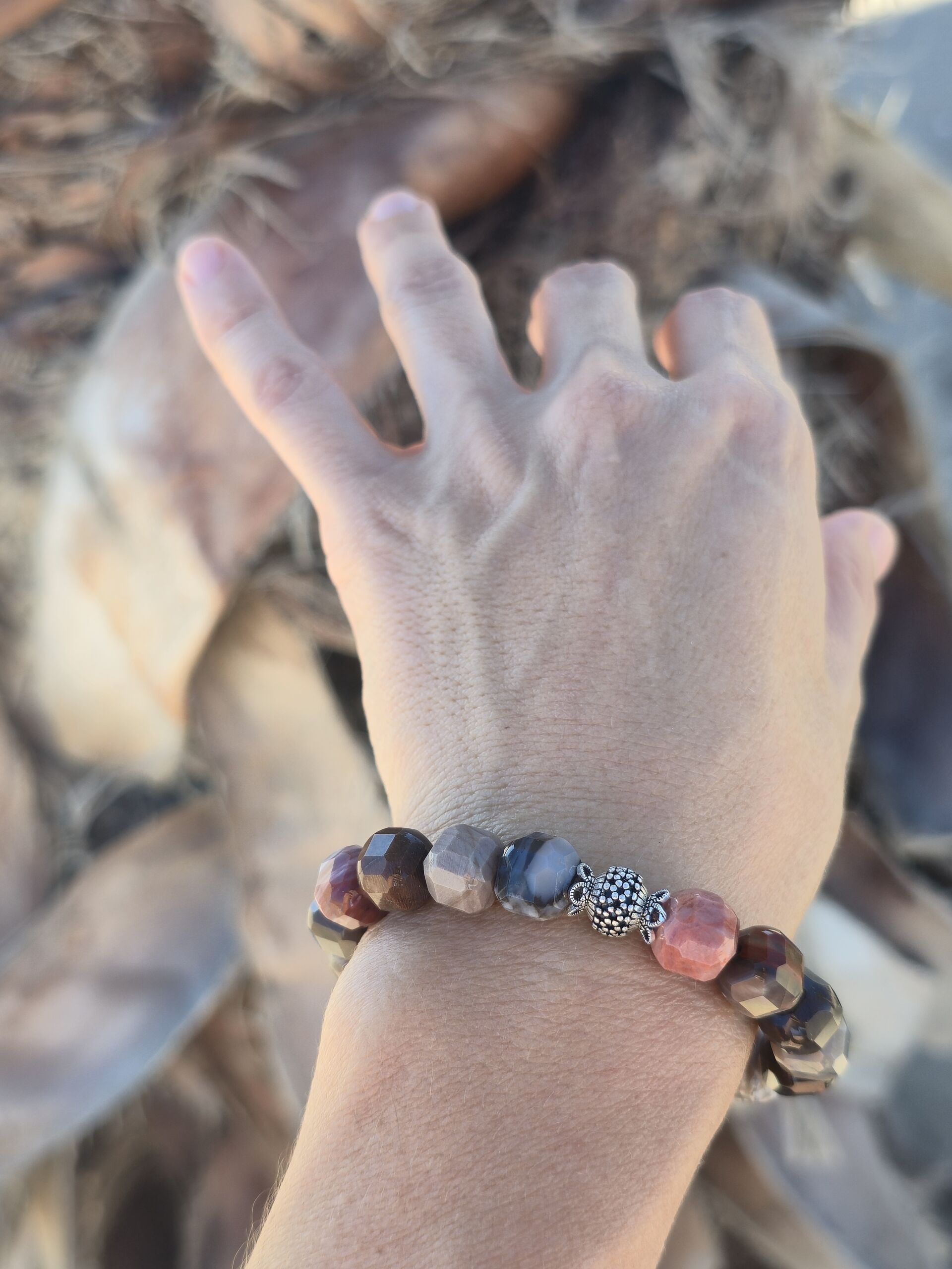 bracciale legno pietrificato bracciale legno pietrificato