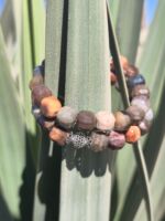 bracciale legno pietrificato