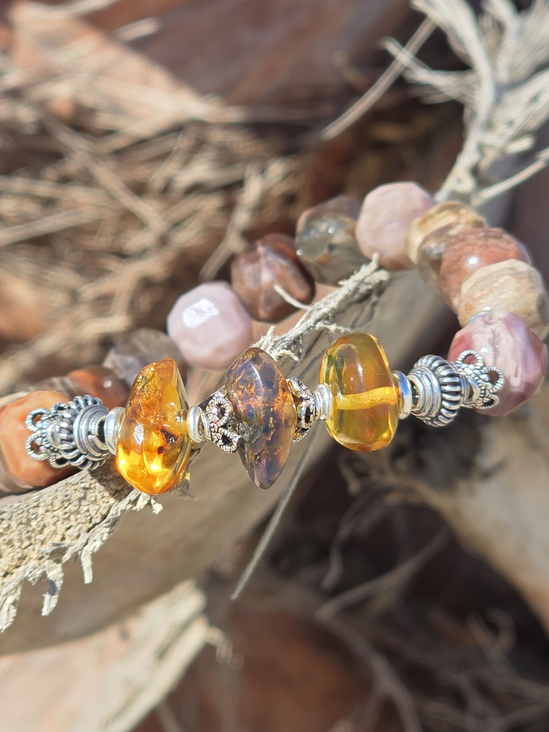 bracciale legno pietrificato ambra bracciale legno pietrificato ambra