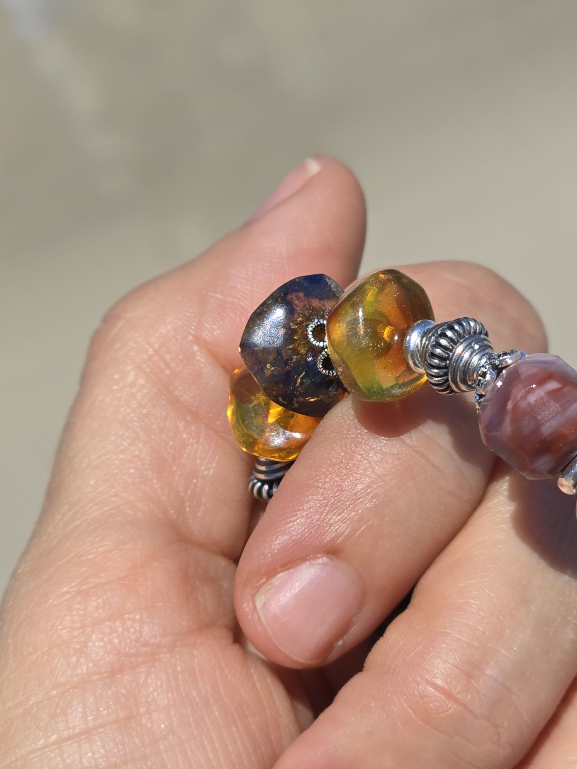 bracciale legno pietrificato ambra bracciale legno pietrificato ambra