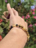 bracciale occhio di tigre citrino