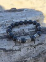 bracciale onice nero