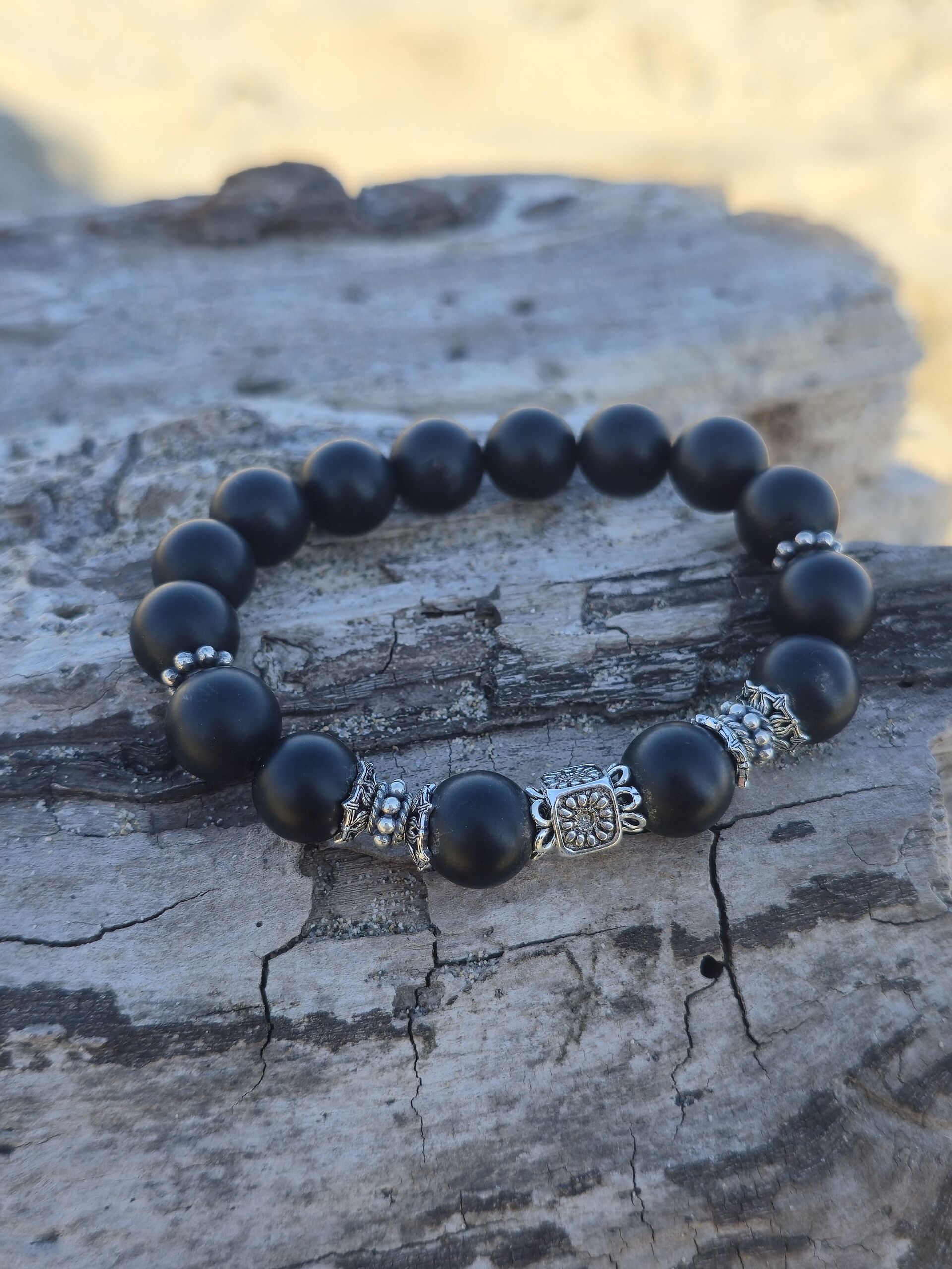 bracciale onice nero bracciale onice nero