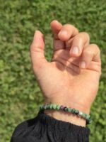 bracciale rubino zoisite