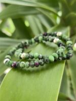 bracciale rubino zoisite
