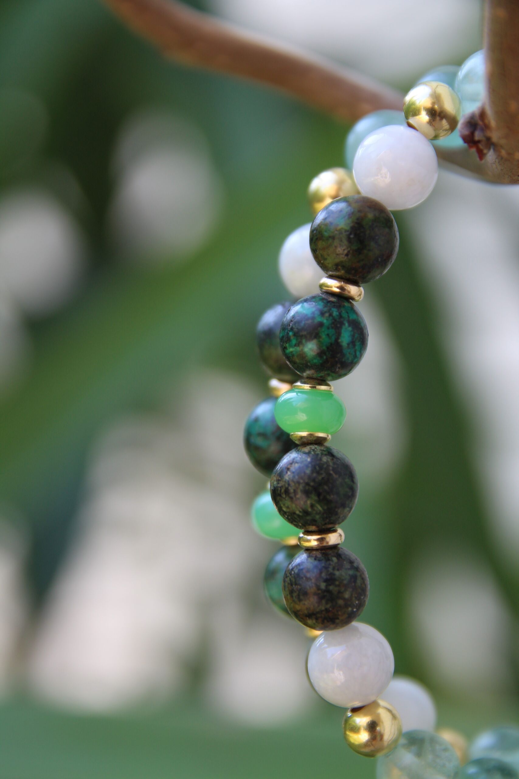 bracciale sfumature di verde bracciale sfumature di verde