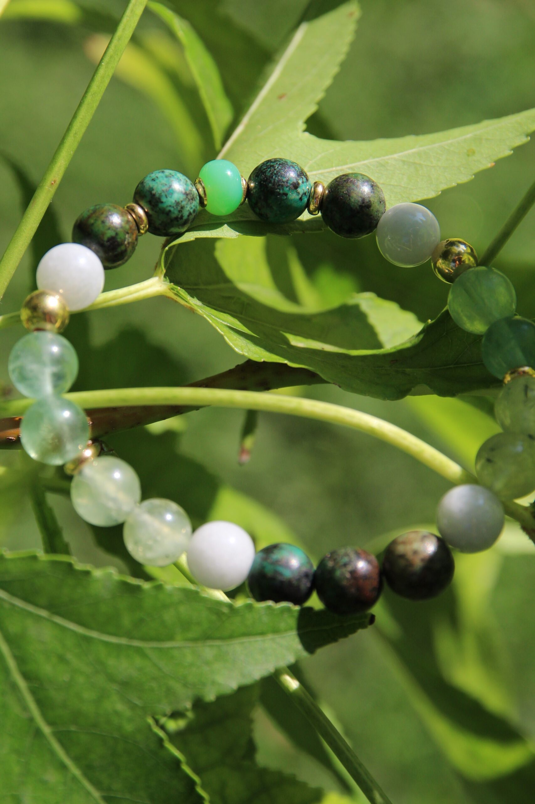 bracciale sfumature di verde bracciale sfumature di verde