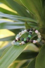 bracciale sfumature di verde