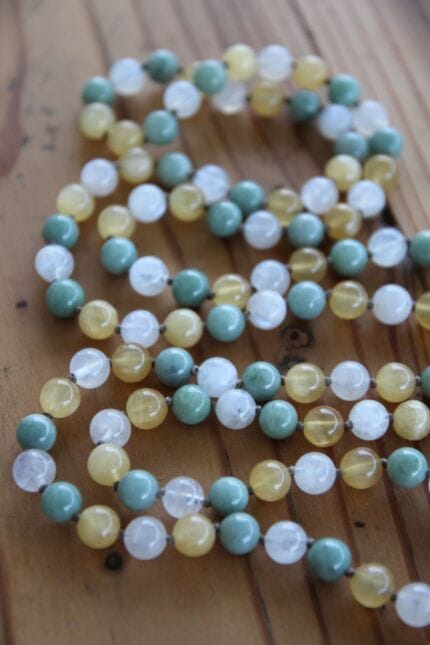 japamala calcite giada labradorite