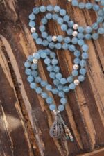 japamala 108 acquamarina