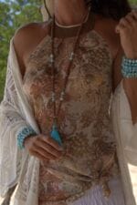 japamala 108 larimar rudraksha argento