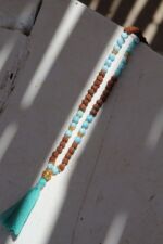 japamala 72 larimar rudraksha oro