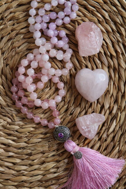 japamala 108 sfumature di rosa