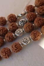 japamala 54 rudraksha larimar