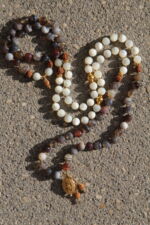 japamala agata botswana madreperla rudraksha