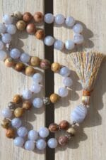 japamala agata crazy lace calcedonio