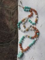 japamala amazzonite quarzo pietra del sole labradorite bianca