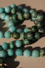 japamala amazzonite turchese africano