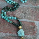japamala amazzonite turchese africano