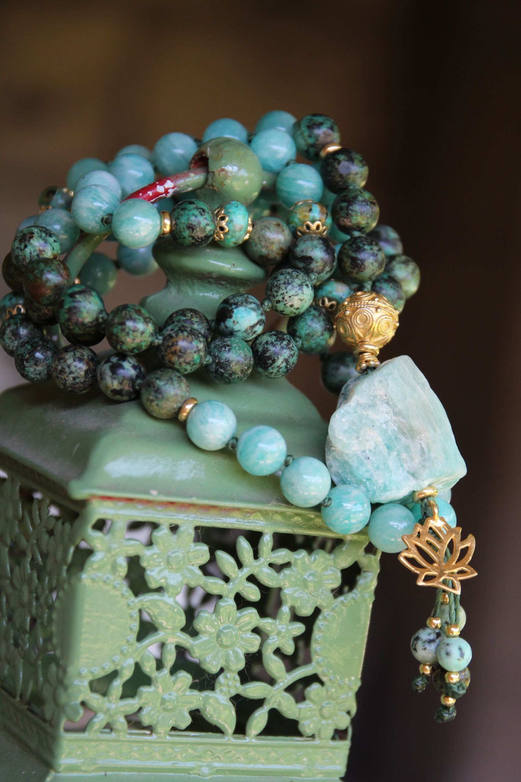 japamala amazzonite turchese africano Amazzonite Turchese africano - immagine 7