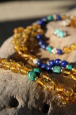 japamala ambra turchese lapislazzuli