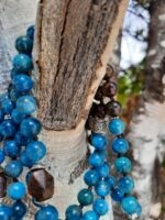 japamala apatite bronzite argento