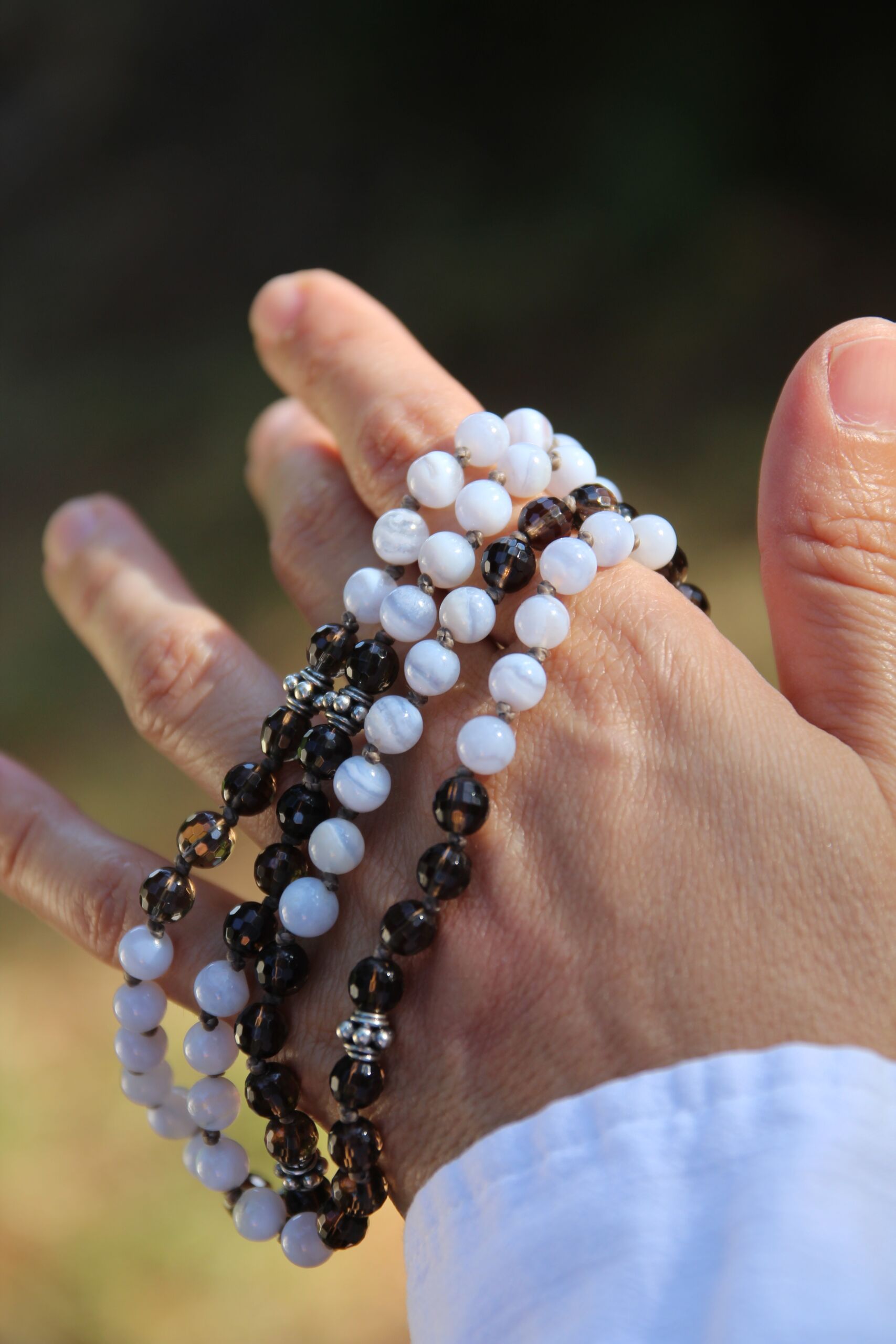 japamala calcedonio quarzo fumè japamala calcedonio quarzo fumè