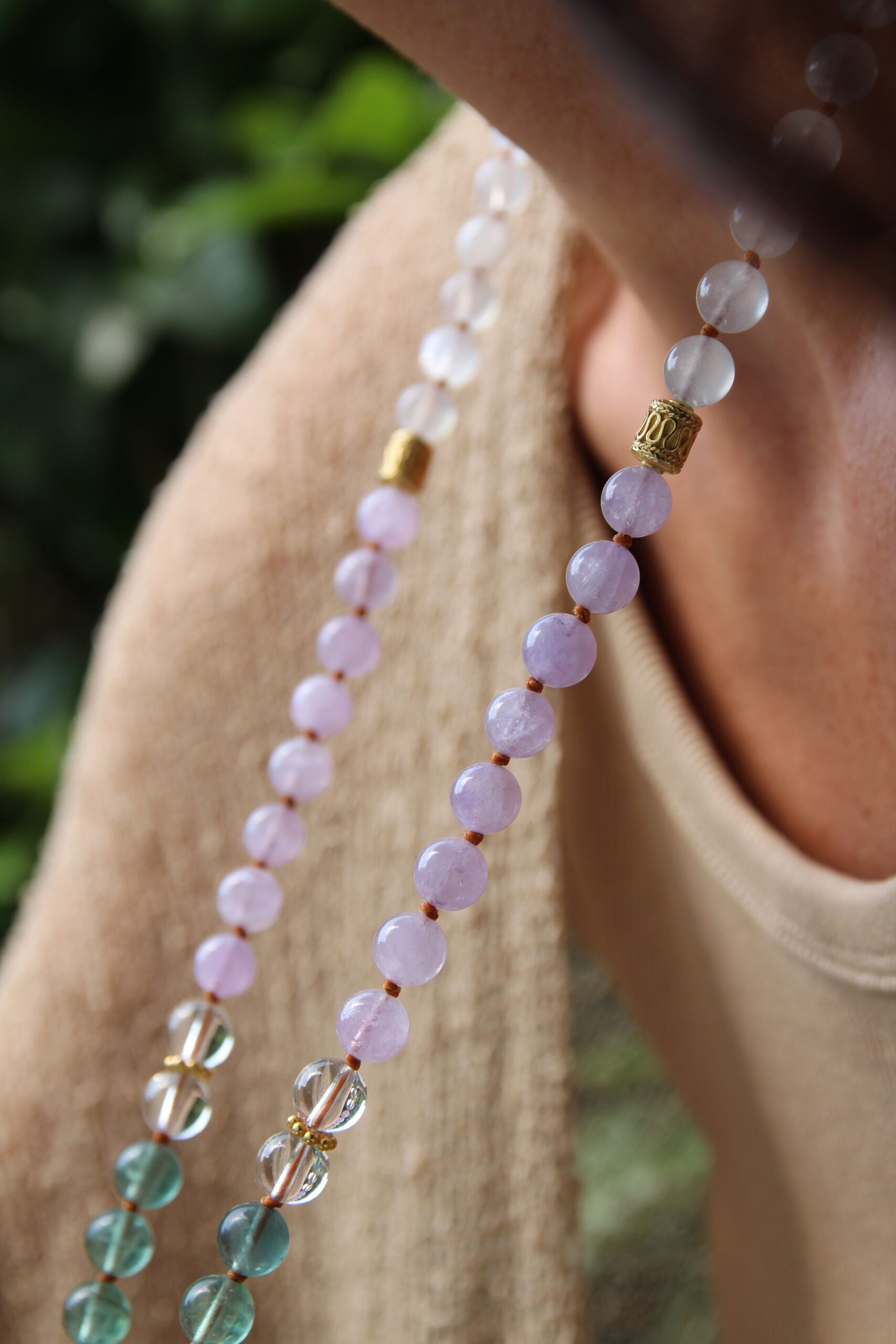 japamala fluorite rudraksha acquamarina quarzo ametista labradorite japamala fluorite rudraksha acquamarina quarzo ametista labradorite