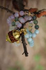 japamala fluorite rudraksha acquamarina quarzo ametista labradorite