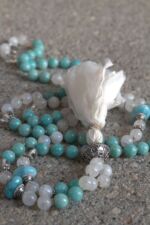 japamala labradorite bianca larimar quarzo amazzonite