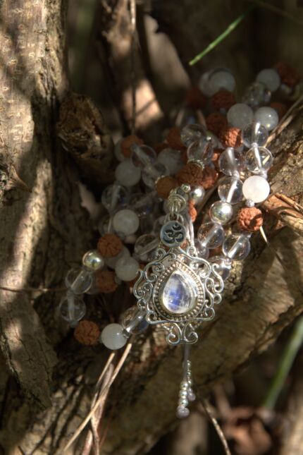 japamala labradorite quarzo rudraksha