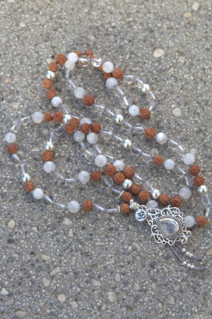 japamala labradorite quarzo rudraksha