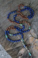 japamala lapis turchese rudraksha