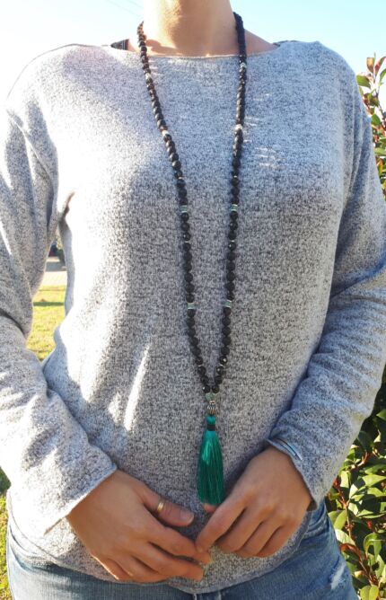 japamala lava quarzo fumè apatite argento